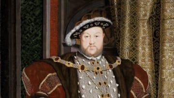 A full-length portrait of King Henry VIII.
