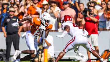 Xavier Worthy, Texas Football Mandatory Credit: Kevin Jairaj-USA TODAY Sports