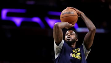 Grading Calvin Booth's first trade: JaMychal Green #0 of the Denver Nuggets warms up prior to the game against the Los Angeles Clippers at Crypto.com Arena on 26 Dec. 2021 in Los Angeles, California. (Photo by Katelyn Mulcahy/Getty Images)