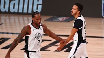 LA Clippers: Landry Shamet and Kawhi Leonard (Photo by Kim Klement-Pool/Getty Images)