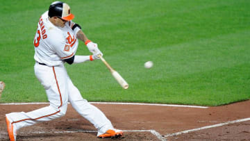 BALTIMORE, MD - AUGUST 22: Manny Machado (Photo by Greg Fiume/Getty Images)