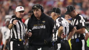 GLENDALE, AZ - NOVEMBER 26: Referee Clete Blakeman
