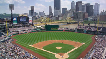 PNC Park, Pittsburgh air quality, will Pirates play? (Photo by Tom Szczerbowski/Getty Images)