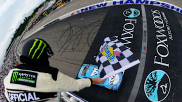LOUDON, NH - JULY 22: Kevin Harvick, NASCAR Cup Series driver of the #4 Stewart-Haas Racing Busch Beer Ford (Photo by Robert Laberge/Getty Images)