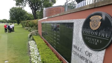 Charles Schwab Challenge, Colonial Country Club,Mandatory Credit: Erich Schlegel-USA TODAY Sports