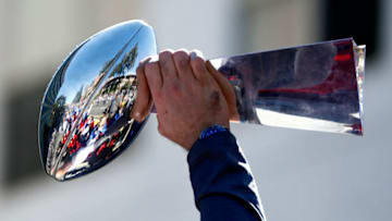 Lombardi Trophy, Super Bowl, Philadelphia Eagles (Photo by Ronald Martinez/Getty Images)