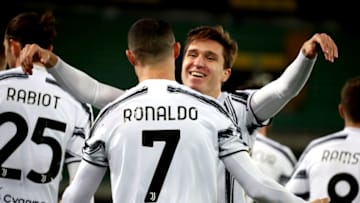 Juventus, Cristiano Ronaldo, Federico Chiesa (Photo by MB Media/Getty Images)