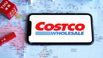 CHINA - 2023/08/25: In this photo illustration, a Costco logo is displayed on the screen of a smartphone. (Photo Illustration by Sheldon Cooper/SOPA Images/LightRocket via Getty Images)