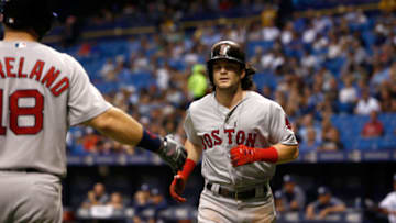 ST. PETERSBURG, FL - SEPTEMBER 16: Andrew Benintendi