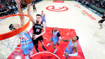Brooklyn Nets Rodions Kurucs. Mandatory Copyright Notice: Copyright 2019 NBAE (Photo by Scott Cunningham/NBAE via Getty Images)