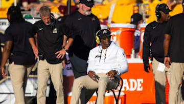 Colorado football did "some" recruiting during their bye week, but mostly focused on the Buffaloes' current issues with its roster Mandatory Credit: Mark J. Rebilas-USA TODAY Sports