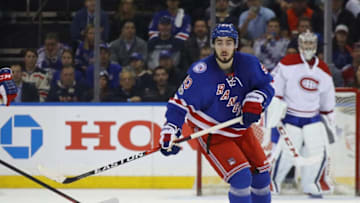 NEW YORK, NY - APRIL 18: Mika Zibanejad