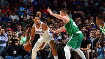 PHILADELPHIA, PA - OCTOBER 6: Jahlil Okafor