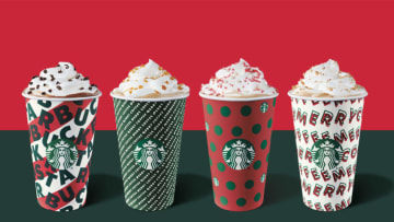 Holiday offerings at Starbucks, photo provided by Starbucks