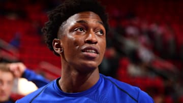 DETROIT, MI - OCTOBER 25: Stanley Johnson