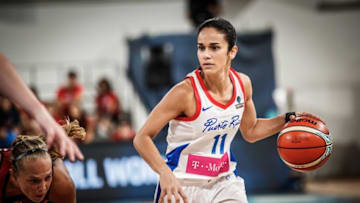 Playing in the World Cup is a joy for Michelle Gonzalez and Puerto Rico after what they went through. Photo courtesy of FIBA.