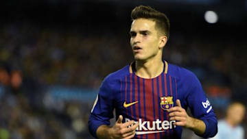VIGO, SPAIN - JANUARY 04: Denis Suarez of FC Barcelona in action during the Copa del Rey round of 16 first leg match between RC Celta de Vigo and FC Barcelona at Municipal Balaidos on January 4, 2018 in Vigo, Spain. (Photo by Octavio Passos/Getty Images)