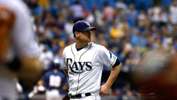 ST. PETERSBURG, FL - AUGUST 5: Alex Cobb