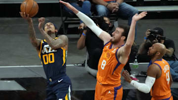 Utah Jazz guard Jordan Clarkson (Rick Scuteri-USA TODAY Sports)