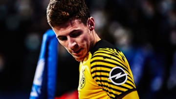 Thorgan Hazard. (Photo by Joosep Martinson/Getty Images)