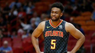 Jabari Parker #5 of the Atlanta Hawks (Photo by Michael Reaves/Getty Images)