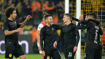 Borussia Dortmund will be looking for a repeat of their 5-0 win over Fortuna Düsseldorf earlier this season (Photo by TF-Images/Getty Images)