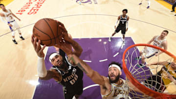 LOS ANGELES, CA - DECEMBER 30: on December 30, 2018 at STAPLES Center in Los Angeles, California. NOTE TO USER: User expressly acknowledges and agrees that, by downloading and/or using this Photograph, user is consenting to the terms and conditions of the Getty Images License Agreement. Mandatory Copyright Notice: Copyright 2018 NBAE (Photo by Andrew D. Bernstein/NBAE via Getty Images)