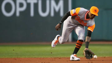 BOSTON, MA - AUGUST 25: Tim Beckham