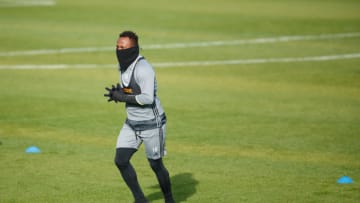 WEST BROMWICH, ENGLAND - OCTOBER 25: Saido Berahino of West Bromwich Albion during a West Bromwich Albion Training Session on October 25, 2016 in West Bromwich, England. (Photo by Matthew Ashton - AMA/WBA FC via Getty Images)