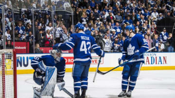 TORONTO, ON - APRIL 23: Frederik Andersen