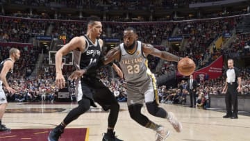 CLEVELAND, OH - FEBRUARY 25: LeBron James