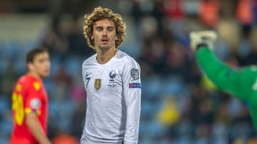 ANDORRA LA VELLA, ANDORRA. June 1. Antoine Griezmann #7 of France during the Andorra V France 2020 European Championship Qualifying, Group H match at the Estadi Nacional d'Andorra on June 11th 2019 in Andorra (Photo by Tim Clayton/Corbis via Getty Images)