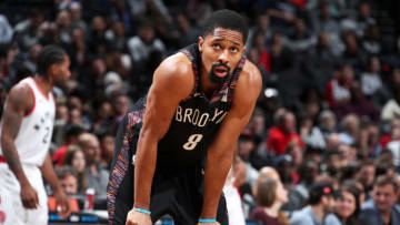 Brooklyn Nets Spencer Dinwiddie. Mandatory Copyright Notice: Copyright 2018 NBAE (Photo by Nathaniel S. Butler/NBAE via Getty Images)