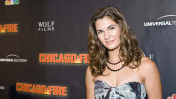 CHICAGO, IL - OCTOBER 02: Teri Reeves attends NBC's "Chicago Fire" premiere at the Chicago History Museum on October 2, 2012 in Chicago, Illinois. (Photo by Timothy Hiatt/Getty Images)