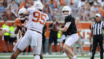 Quinn Ewers, Texas Football (Photo by Tim Warner/Getty Images)