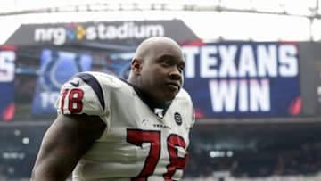 Houston Texans left tackle Laremy Tunsil (Photo by Tim Warner/Getty Images)