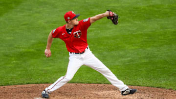 Former St. John's baseball standout Cody Stashak. (Photo by Brace Hemmelgarn/Minnesota Twins/Getty Images)