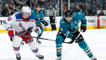 SAN JOSE, CA - JANUARY 25: Joe Pavelski