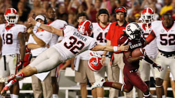 Ace Sanders #1 of the South Carolina Gamecocks. (Photo by Kevin C. Cox/Getty Images)