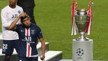 Kylian Mbappe (Photo by MIGUEL A. LOPES/POOL/AFP via Getty Images)