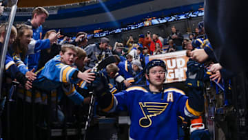 ST. LOUIS, MO - JANUARY 23: Vladimir Tarasenko