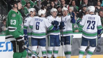DALLAS, TX - FEBRUARY 11: Daniel Sedin