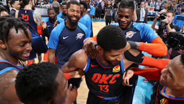 Paul George, OKC Thunder (Photo by Zach Beeker/NBAE via Getty Images)