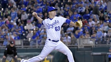 Kansas City Royals starting pitcher Alec Mills (63) - Denny Medley-USA TODAY Sports