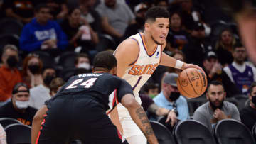 Phoenix Suns, Devin Booker. Mandatory Credit: Joe Camporeale-USA TODAY Sports