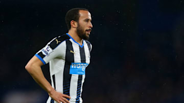 LONDON, ENGLAND - FEBRUARY 13 : Andros Townsend of Newcastle United during the Barclays Premier League match between Chelsea and Newcastle United at Stamford Bridge on February 13, 2016 in London, England. (Photo by Catherine Ivill - AMA/Getty Images)