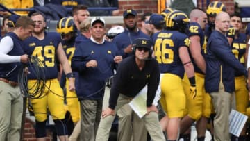 Michigan coach Jim Harbaugh.Jim Harbaugh