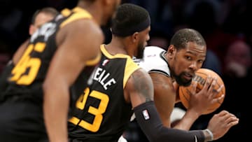 Kevin Durant vs Utah Jazz (Brad Penner-USA TODAY Sports)