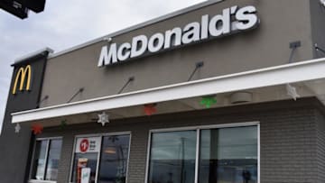 4930 Jesse Chavez and Matthew Kruse hung Christmas decorations – including these snowflakes – at the Genoa McDonald’s to honor their longtime friend and former coworker, Roland Lopez, who died in May. For years, Lopez turned the restaurant into a Christmas wonderland.Mcdonalds 2