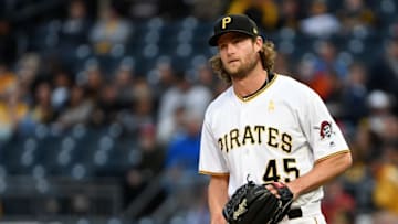 PITTSBURGH, PA - SEPTEMBER 01: Gerrit Cole (Photo by Justin Berl/Getty Images)